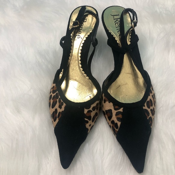 j renee leopard shoes